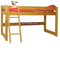 GRACE galériás ágy natur, bio olajjal kezelt felülettel. (ID2444)