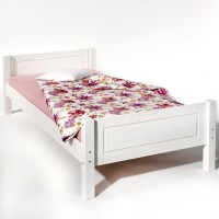 CLAUDIO fenyő heverő fehér színben.(70711)